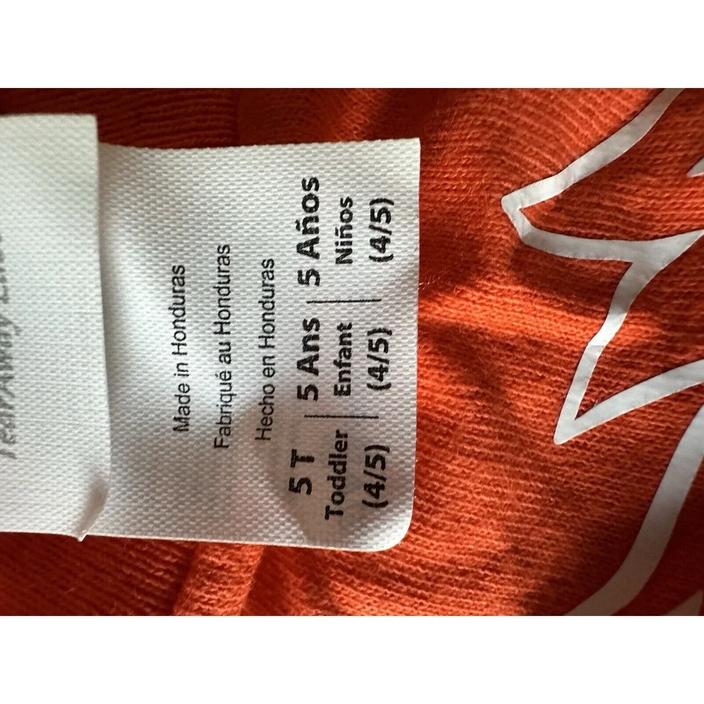 Bakugo My Hero Academia Shirt Kids Size 5T‎ Orange T Shirt Anime Toddler 4/5